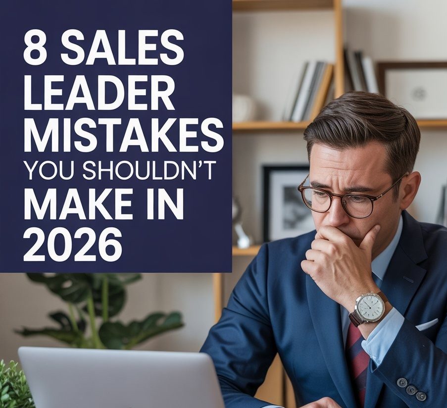 8 Sales Leader Mistakes You Shouldn’t Make in 2026